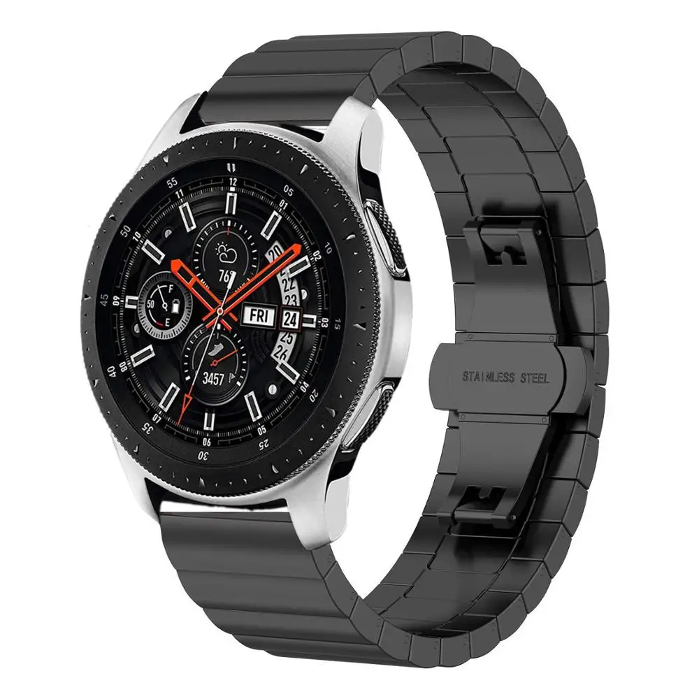GT watch Stainless Steel band for Samsung Galaxy watch 46mm/42mm/Active 2 strap Gear S3 Frontier band Huawei watch GT 2 bracelet
GT watch Stainless Steel band for Samsung Galaxy watch 46mm/42mm/Active 2 strap Gear S3 Frontier band Huawei watch GT 2 bracelet