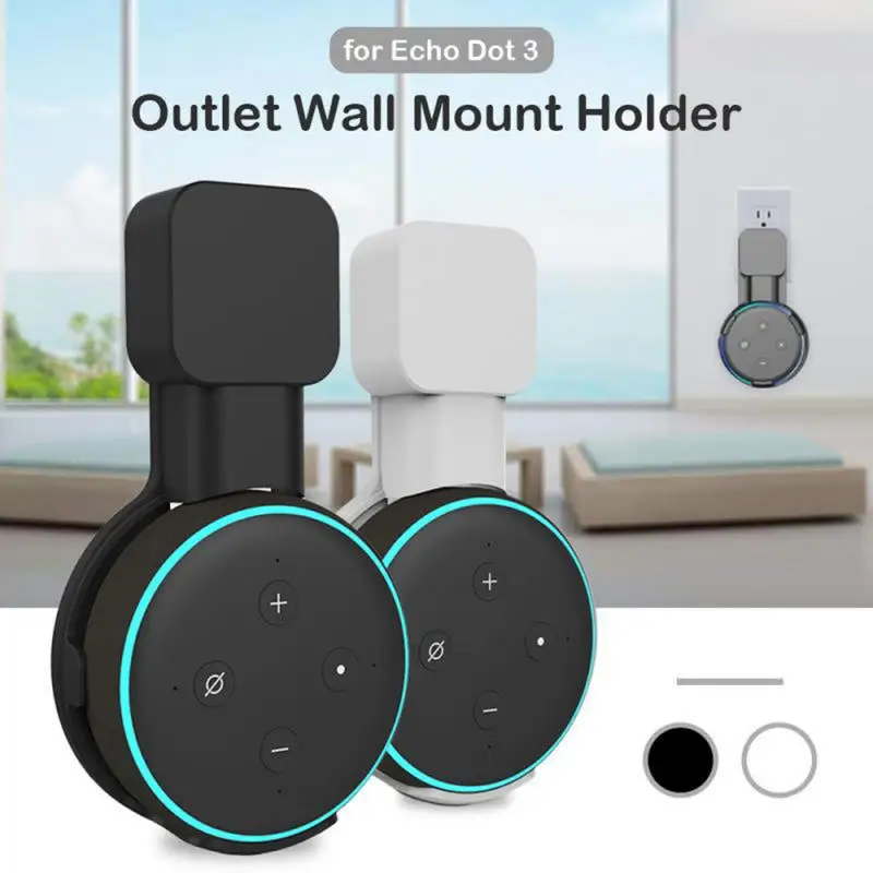 На выходе настенное крепление Стойка вешалка для Amazon Alexa Echo Dot 3rd Gen работы