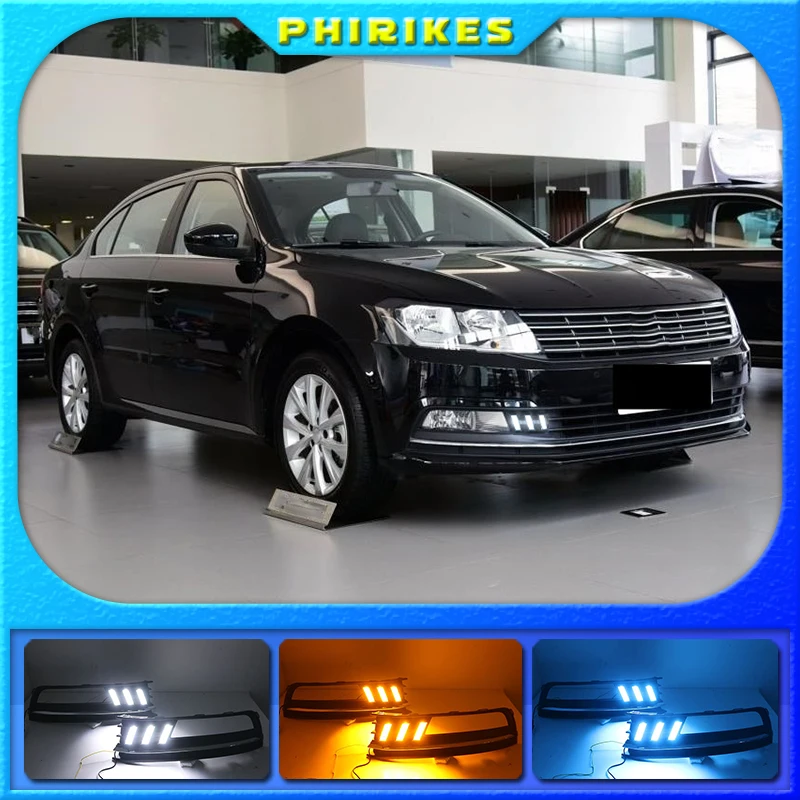 1 пара светодиодный DRL Дневной светильник для Volkswagen VW Lavida 2015-2017 с желтым Trun сигнал светильник синий ночника
1 пара светодиодный DRL Дневной светильник для Volkswagen VW Lavida 2015-2017 с желтым Trun сигнал светильник синий ночника