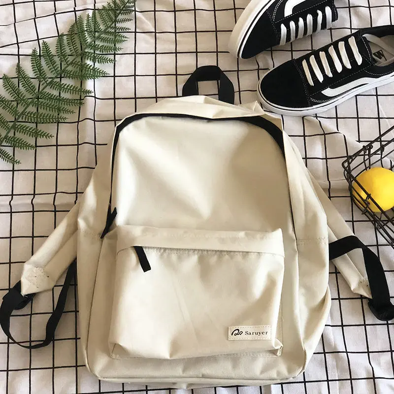 Schoolbag Female Japanese Style Simple All-Matching Campus Backpack Korean Ins College Style Men's Backpack Casual Woman Bag
Schoolbag Female Japanese Style Simple All-Matching Campus Backpack Korean Ins College Style Men's Backpack Casual Woman Bag