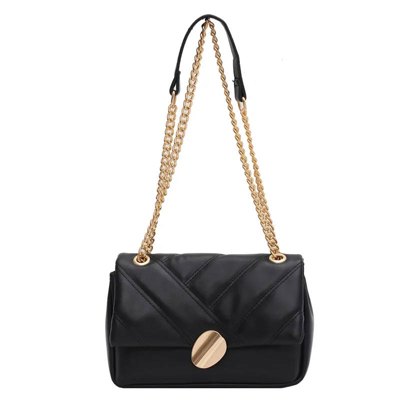 Chain PU Leather Small Crossbody Bags for Women 2021 Quality Ladies Designer Handbags Shoulder Simple Bag Women's Hand Bag
Chain PU Leather Small Crossbody Bags for Women 2021 Quality Ladies Designer Handbags Shoulder Simple Bag Women's Hand Bag