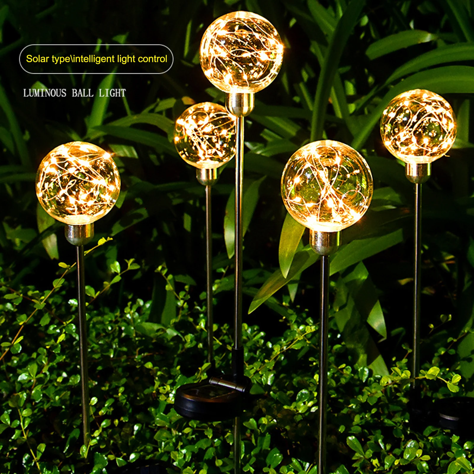 2pcs Solar Spot Lights Outdoor Courtyard Decorative Floor Lamp Stainless Steel 70cm Height 1W Decoration Led Spotlight 1.2V Ball
2pcs Solar Spot Lights Outdoor Courtyard Decorative Floor Lamp Stainless Steel 70cm Height 1W Decoration Led Spotlight 1.2V Ball