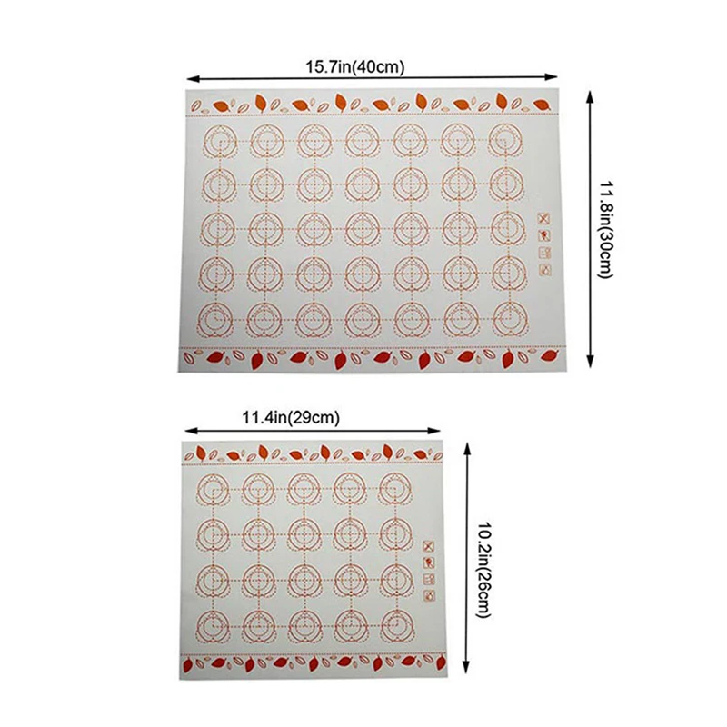 Silicone Baking Mat Oven Baking Tools For Cakes Pastry Tools Sheet Dough Roll Mats 40x30cm/29x26cm
Silicone Baking Mat Oven Baking Tools For Cakes Pastry Tools Sheet Dough Roll Mats 40x30cm/29x26cm