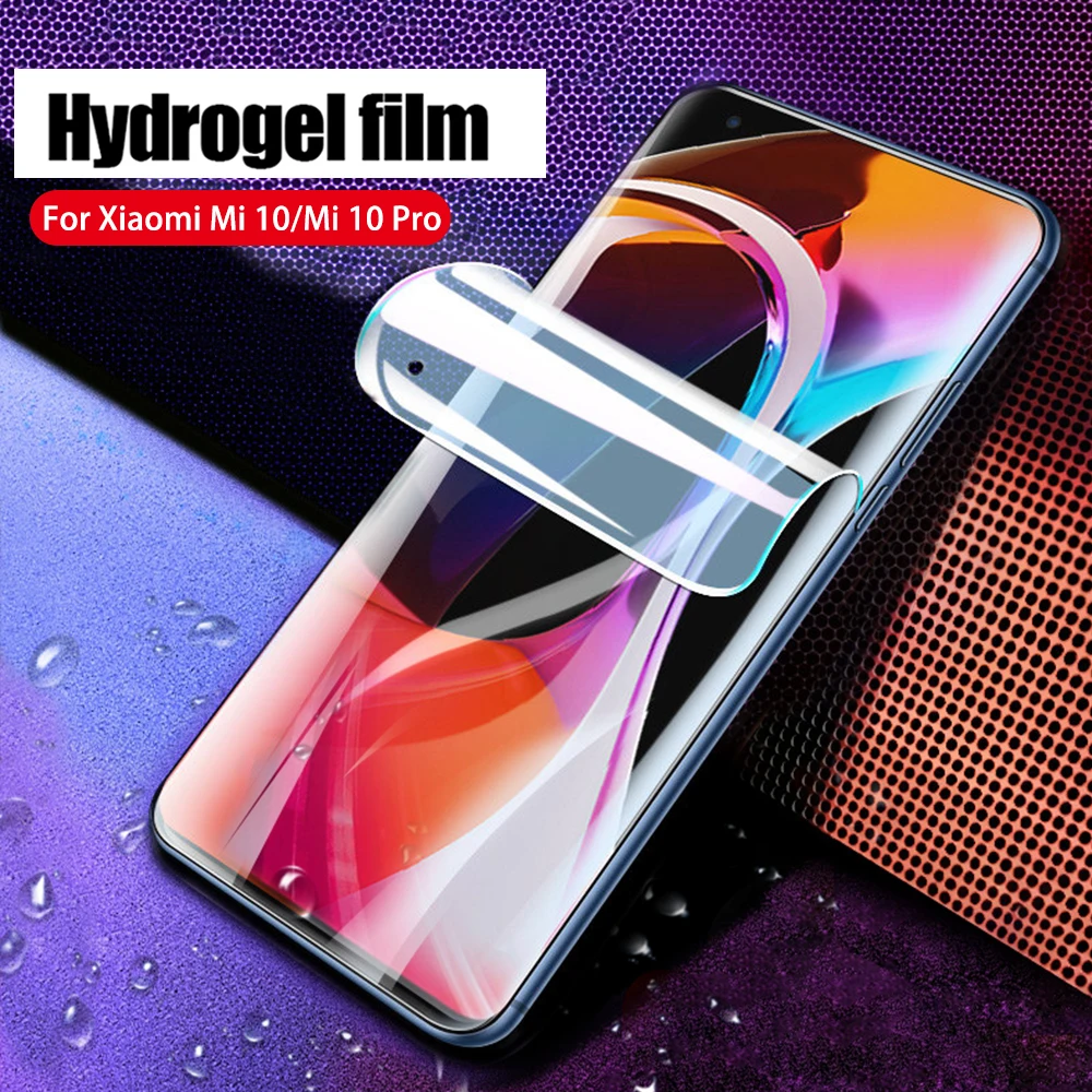 Full Cover Soft Protective Glass on the For Xiaomi Mi10 Pro Mi Note10 Hydrogel Film For Xiaomi Mi Note 10 Lite Screen Protector 
Full Cover Soft Protective Glass on the For Xiaomi Mi10 Pro Mi Note10 Hydrogel Film For Xiaomi Mi Note 10 Lite Screen Protector