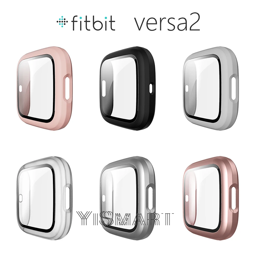 Защитный чехол с поворотом на 360 градусов для умных часов Fitbit Versa 2, полностью закрывающий защитный экран из закаленного стекла, чехол для час...
Защитный чехол с поворотом на 360 градусов для умных часов Fitbit Versa 2, полностью закрывающий защитный экран из закаленного стекла, чехол для час...