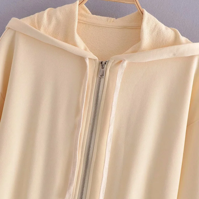 LVWOMN Za Women Sweatshirts Female Tops Irregular Hem Long Sleeve Women's Hoodies Casual zipper For Lady Clothes Jacket 2021
LVWOMN Za Women Sweatshirts Female Tops Irregular Hem Long Sleeve Women's Hoodies Casual zipper For Lady Clothes Jacket 2021