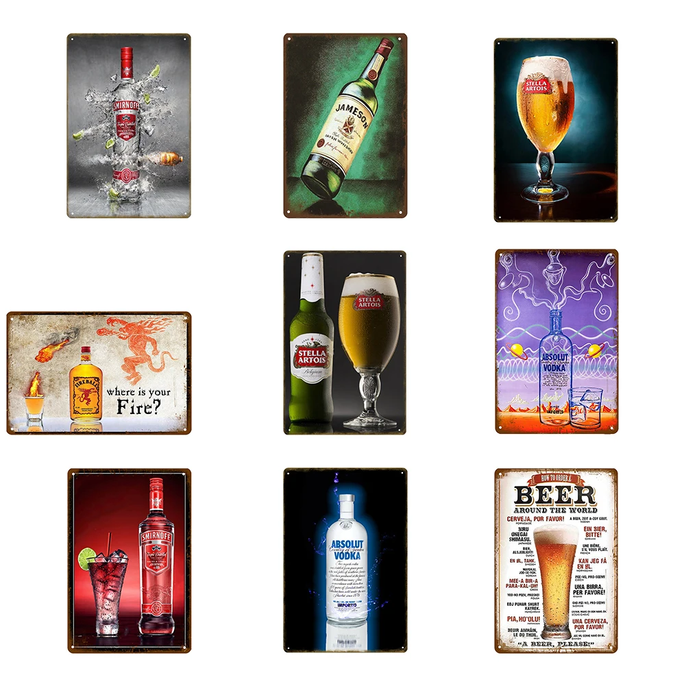 Beer Motorcycle Vintage Metal Tin Signs Posters Wall Sticker for Club Bar Home Decor Home Wall Farmhouse Shop Decorations Plate
Beer Motorcycle Vintage Metal Tin Signs Posters Wall Sticker for Club Bar Home Decor Home Wall Farmhouse Shop Decorations Plate