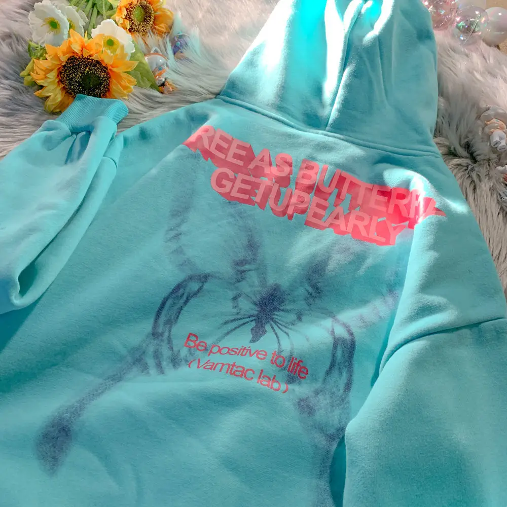 Streetwear Fun Letter Hip Hop Butterfly Graphic Hoodie Sweatshirt Women 2021 Autumn New Long Sleeve Tops Clothes for Teens Mujer
Streetwear Fun Letter Hip Hop Butterfly Graphic Hoodie Sweatshirt Women 2021 Autumn New Long Sleeve Tops Clothes for Teens Mujer