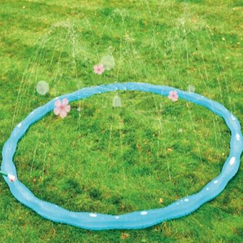 Children Lawn Sprinkler Hoop Ring PVC All-round Cooling Water Splash Toy Summer Outdoor Spray Water Toys for Kids Children 
Children Lawn Sprinkler Hoop Ring PVC All-round Cooling Water Splash Toy Summer Outdoor Spray Water Toys for Kids Children