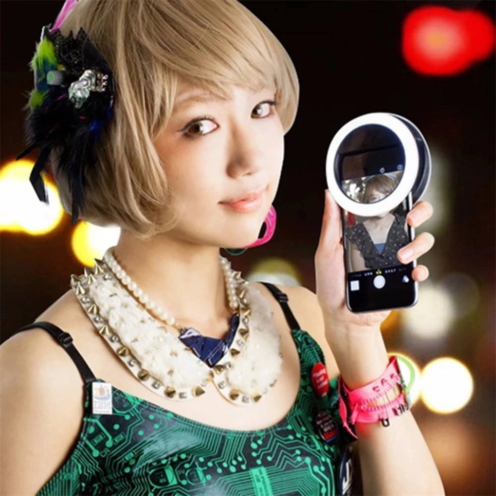 LED Selfie Light Phone Flash Light Led Camera Clip-on Mobile phone Selfie ring light video light Enhancing Up Selfie Lamp
LED Selfie Light Phone Flash Light Led Camera Clip-on Mobile phone Selfie ring light video light Enhancing Up Selfie Lamp
