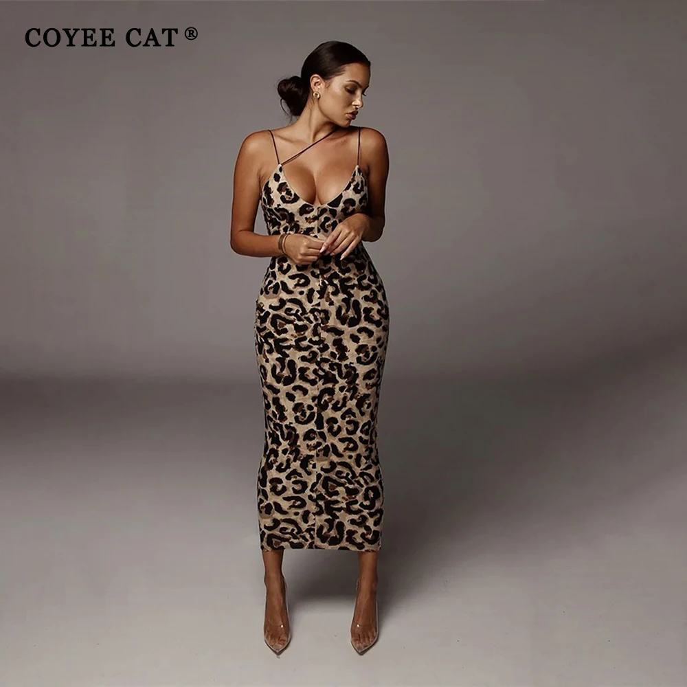 CoyeeCat Leopard Print Dress V Neck Sheath Thigh Split Cami Dress Summer Maxi Dress Women Sexy Club Fashion One Piece Sleeveless
CoyeeCat Leopard Print Dress V Neck Sheath Thigh Split Cami Dress Summer Maxi Dress Women Sexy Club Fashion One Piece Sleeveless