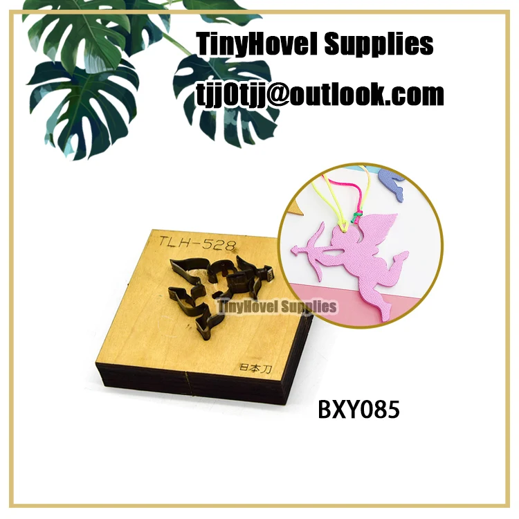 The Angel Cupid Charm Steel Rule Die Cut, Cutting Mold for Leather, Steel Punch - Cutter for leather crafts (BXY085) _ TinyHovel
The Angel Cupid Charm Steel Rule Die Cut, Cutting Mold for Leather, Steel Punch - Cutter for leather crafts (BXY085) _ TinyHovel