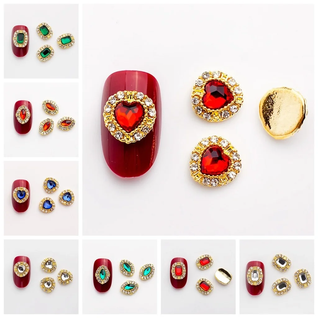 5Pcs/Set 3D Nail Art Decoration Metal Glass Nail Rhinestones Japanese Alloy Glitter Metallic Nail Sticker Nail Charms Jewelry
5Pcs/Set 3D Nail Art Decoration Metal Glass Nail Rhinestones Japanese Alloy Glitter Metallic Nail Sticker Nail Charms Jewelry