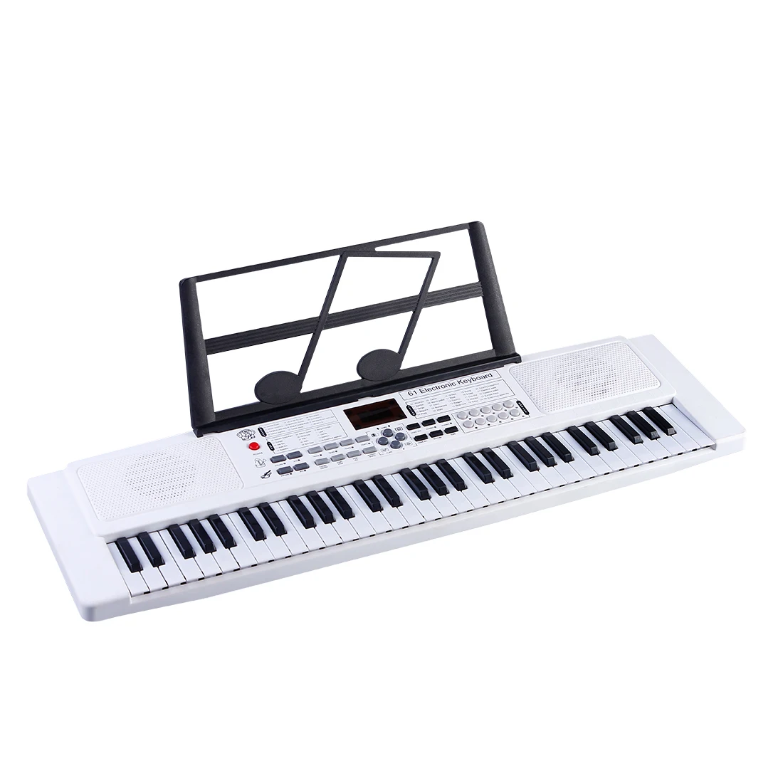 61 клавиша детская электронная клавиатура для начинающих музыкальная игрушка с микрофоном обучающая игрушка подарок на Рождество-белый/чер... 
61 клавиша детская электронная клавиатура для начинающих музыкальная игрушка с микрофоном обучающая игрушка подарок на Рождество-белый/чер...