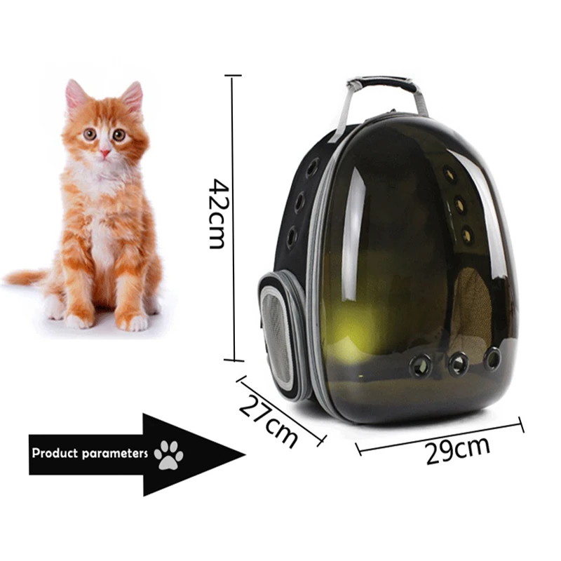 Cat Dog Space Capsule Transparent Window Pet Cat Dog Backpack For Kitty Puppy Small Cat Dog Carrier Outdoor Travel Bag
Cat Dog Space Capsule Transparent Window Pet Cat Dog Backpack For Kitty Puppy Small Cat Dog Carrier Outdoor Travel Bag