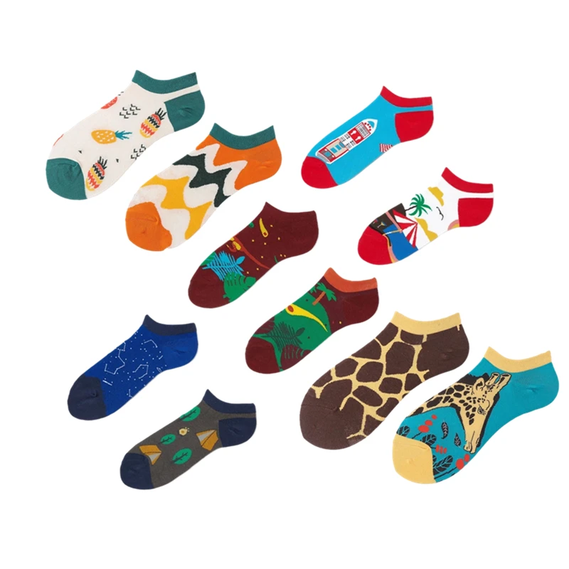 2021 New Cartoon Breathable Women Socks 5Pairs Cute Girls Funny Animal Print Socks Cotton Female
2021 New Cartoon Breathable Women Socks 5Pairs Cute Girls Funny Animal Print Socks Cotton Female