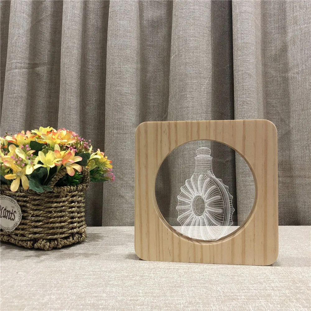 Red wine Bottle 3D LED Arylic Wooden Night Lamp Table Light Switch Control Carving Lamp for Children's Room Decorate Dropship
Red wine Bottle 3D LED Arylic Wooden Night Lamp Table Light Switch Control Carving Lamp for Children's Room Decorate Dropship