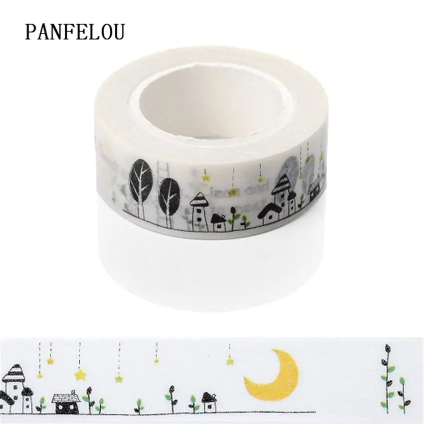 PANFELOU 1,5 см x 10 м горного села деления наклейки границы клейкая бумага Декоративный скотч с принтом "сделай сам" Скрапбукинг вручную учетной з...
PANFELOU 1,5 см x 10 м горного села деления наклейки границы клейкая бумага Декоративный скотч с принтом "сделай сам" Скрапбукинг вручную учетной з...