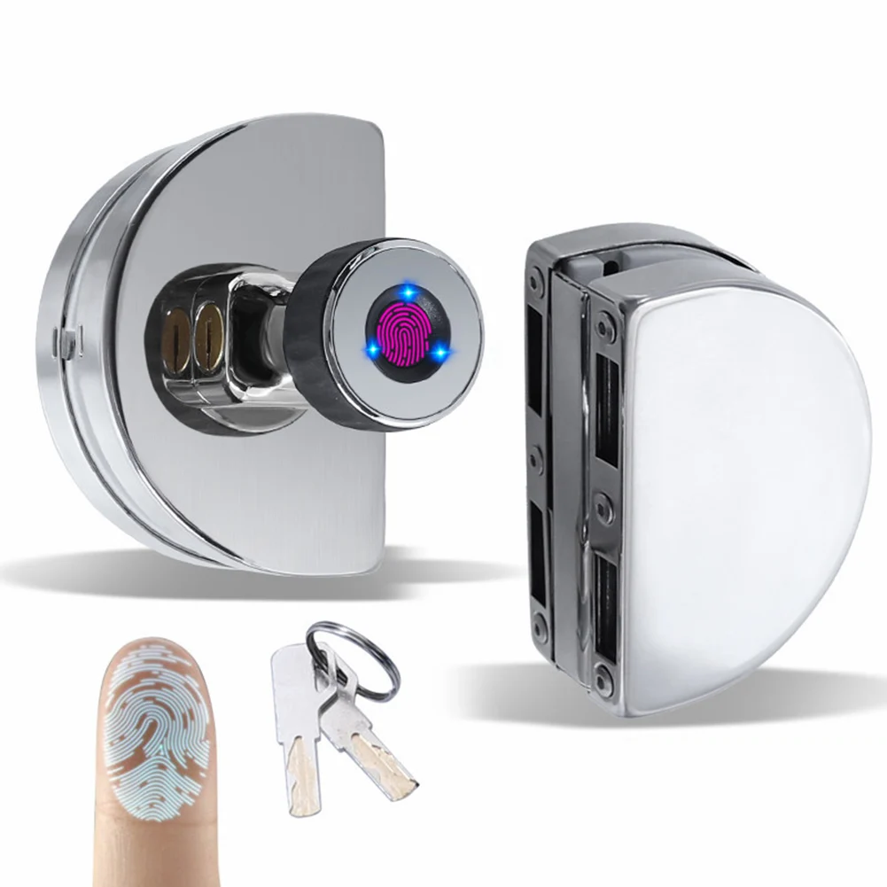 Anti-Theft Glass Door Fingerprint Lock Home Office Hotel Security Biometric Padlock for Security Accessories
Anti-Theft Glass Door Fingerprint Lock Home Office Hotel Security Biometric Padlock for Security Accessories