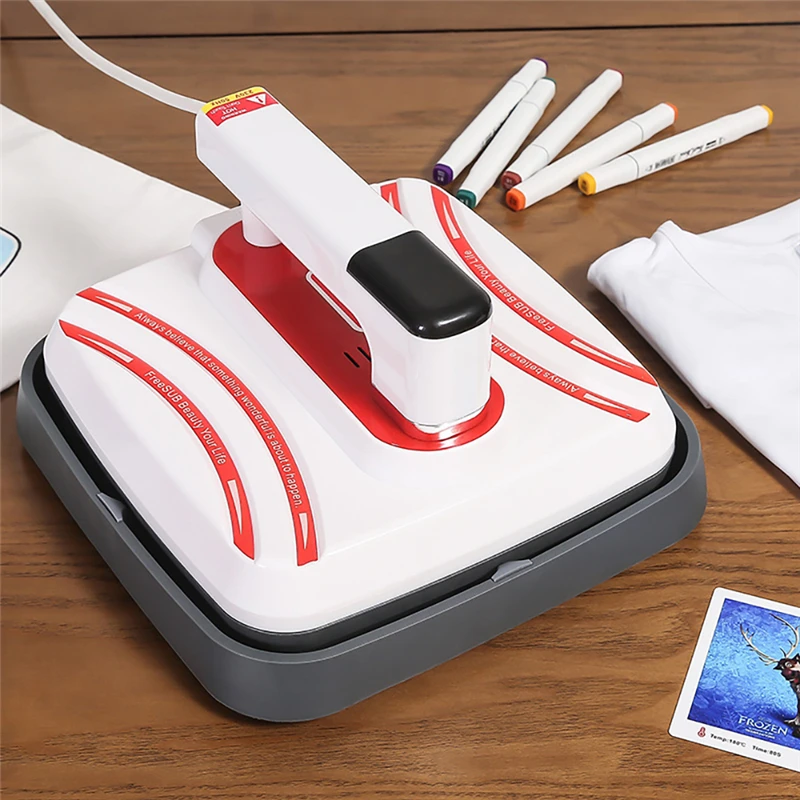 Portable Heat Press Machine 10x10Inch For T-shirts Heat Tansfered Vinyl Film Printing Machine Home Decoration
Portable Heat Press Machine 10x10Inch For T-shirts Heat Tansfered Vinyl Film Printing Machine Home Decoration