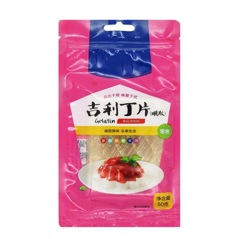 Gelatin Fish Glue Leaves Silver Leaf Sheet Unflavored Baking Ingredients for Cooking Kitchen Bar Supplies
Gelatin Fish Glue Leaves Silver Leaf Sheet Unflavored Baking Ingredients for Cooking Kitchen Bar Supplies