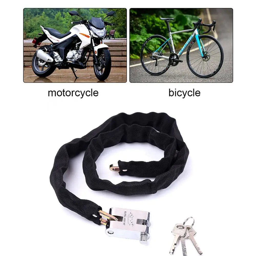 Heavy Duty Motorcycle Electric Bike 065M Long Anti-theft Bicycle Scooter Padlock Chain Lock
Heavy Duty Motorcycle Electric Bike 065M Long Anti-theft Bicycle Scooter Padlock Chain Lock