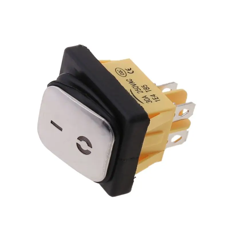 Waterproof Rocker Switch Stainless Steel Surface 30A 220V LED 4Pin IP67 On-Off for stove
Waterproof Rocker Switch Stainless Steel Surface 30A 220V LED 4Pin IP67 On-Off for stove
