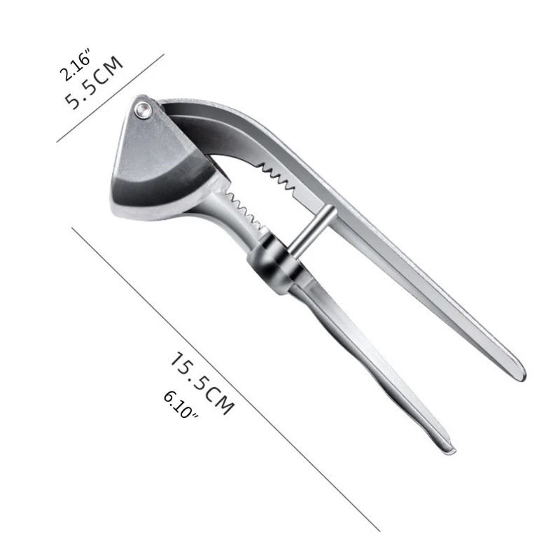 Y1QB Premium Garlic Press Stainless-Steel and Zinc Alloy Garlic Peeler Kitchen Cooking Gadget Durable Ginger Rust-proof
Y1QB Premium Garlic Press Stainless-Steel and Zinc Alloy Garlic Peeler Kitchen Cooking Gadget Durable Ginger Rust-proof