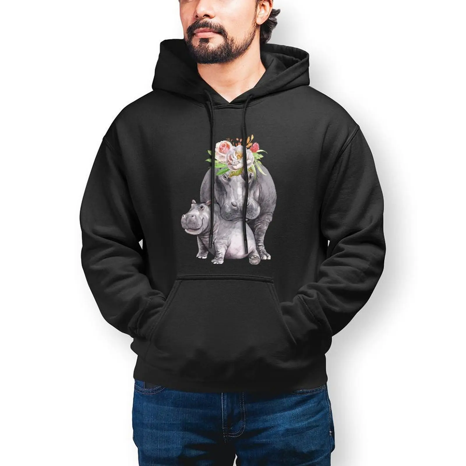 Hippo Hoodie Loose Autumn Hoodies Nice Long Sleeve Cotton Pullover Hoodie Men Oversized
Hippo Hoodie Loose Autumn Hoodies Nice Long Sleeve Cotton Pullover Hoodie Men Oversized