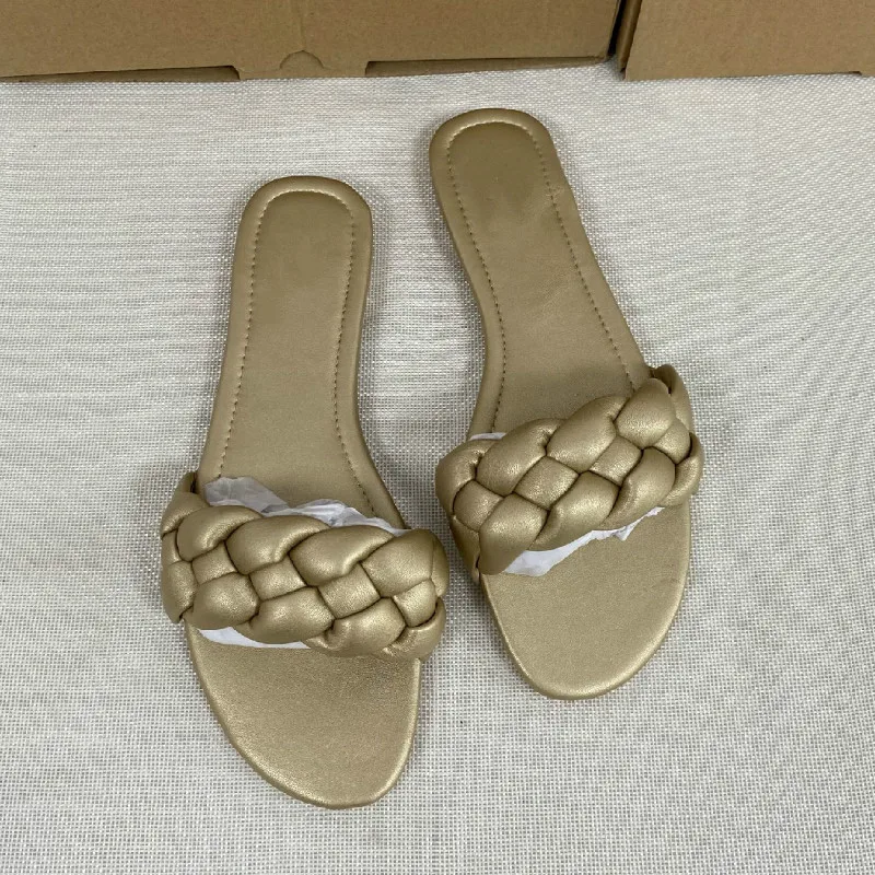 Sandalias Planas Summer Sandals New 2021 Flat Bottom Fashion Women Slippers Slides Slip on Sandals Woman Beach Designer Shoes
Sandalias Planas Summer Sandals New 2021 Flat Bottom Fashion Women Slippers Slides Slip on Sandals Woman Beach Designer Shoes