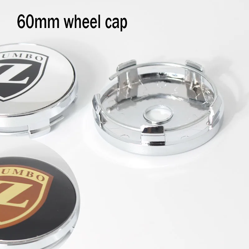 4PCS 60mm for Car logo ZUMBO Wheel Center Cap rim Badge refit covers Creative decoration emblem sticker styling
4PCS 60mm for Car logo ZUMBO Wheel Center Cap rim Badge refit covers Creative decoration emblem sticker styling