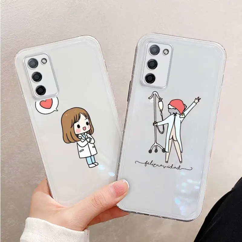 Medicine Doctor Nurse Phone Case For Xiaomi Mi 11 Ultra Lite 10 Redmi Note 9 8 7 9a K30S K40 Pro Transparent Coque
Medicine Doctor Nurse Phone Case For Xiaomi Mi 11 Ultra Lite 10 Redmi Note 9 8 7 9a K30S K40 Pro Transparent Coque