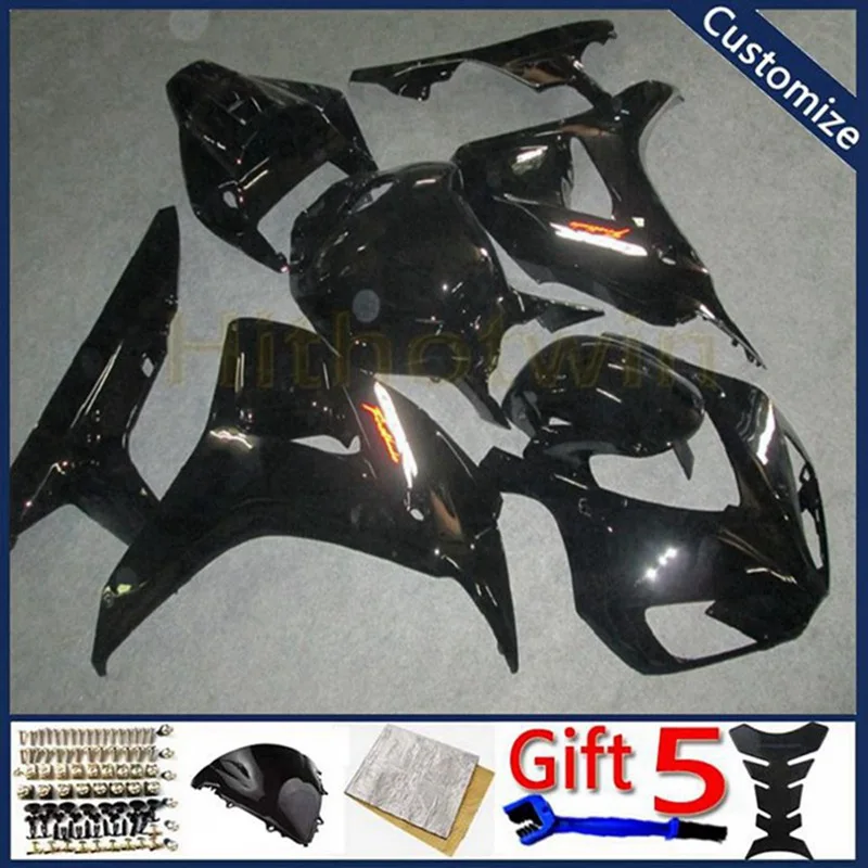 motorcycle bodywork kit For CBR1000RR 2006 2007 CBR 1000 RR 06 07 ABS motorcycle fairing Injection mold black
motorcycle bodywork kit For CBR1000RR 2006 2007 CBR 1000 RR 06 07 ABS motorcycle fairing Injection mold black