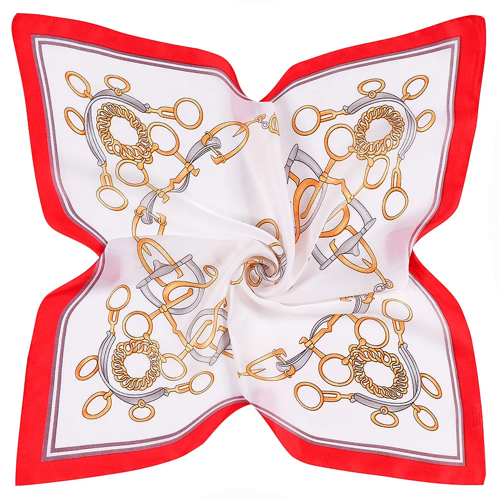 53*53CM Ladies Scarf Top Female Neck Scarf Luxury Silk Hairband Handbag Decoration Handkerchief Magic Head Square Scarf R43
53*53CM Ladies Scarf Top Female Neck Scarf Luxury Silk Hairband Handbag Decoration Handkerchief Magic Head Square Scarf R43