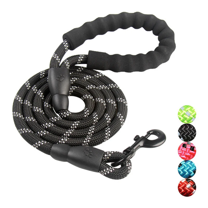 1.5M Reflective Round Rope Large Dog Collar Leash Training Running Rope Comfortable for Medium and Large Dogs Pet Products
1.5M Reflective Round Rope Large Dog Collar Leash Training Running Rope Comfortable for Medium and Large Dogs Pet Products