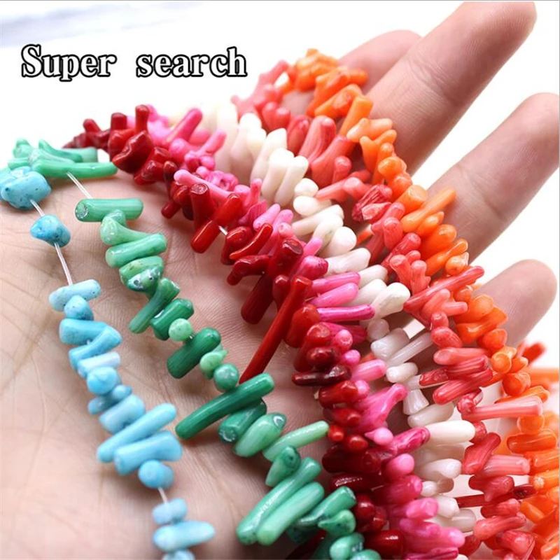 Natural Coral Bead Real Stick Shape Coral Loose Beads Charms Accessories for Women Jewelry Making Necklace Bracelet Decoration
Natural Coral Bead Real Stick Shape Coral Loose Beads Charms Accessories for Women Jewelry Making Necklace Bracelet Decoration
