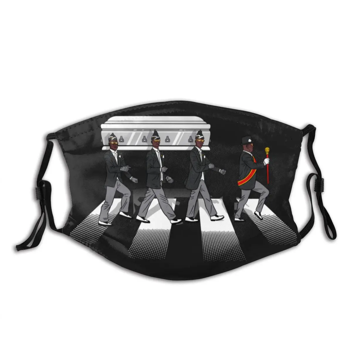 Coffin Dance Non Disposable Trendy Mouth Face Mask with filter africa black Windproof Dust Proof Earloop Protection Cover Muffle
Coffin Dance Non Disposable Trendy Mouth Face Mask with filter africa black Windproof Dust Proof Earloop Protection Cover Muffle