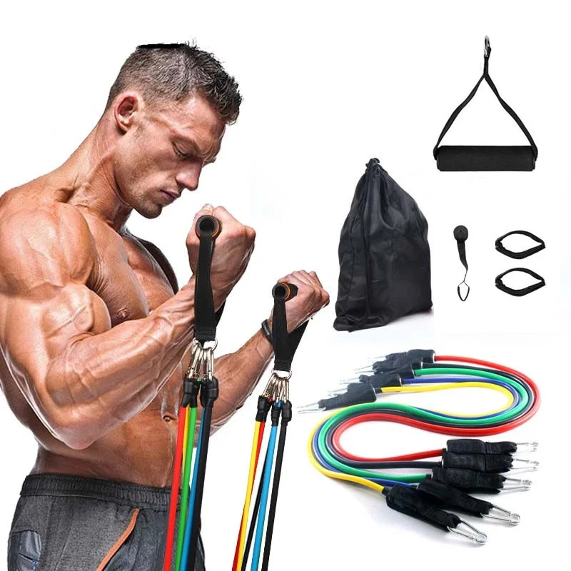 Resistance Bands Fitness Sport Latex Tube 11Pcs/Set Rope Equipment Exercise Pull for Muscle Strength Back Leg Yoga Gym Training
Resistance Bands Fitness Sport Latex Tube 11Pcs/Set Rope Equipment Exercise Pull for Muscle Strength Back Leg Yoga Gym Training