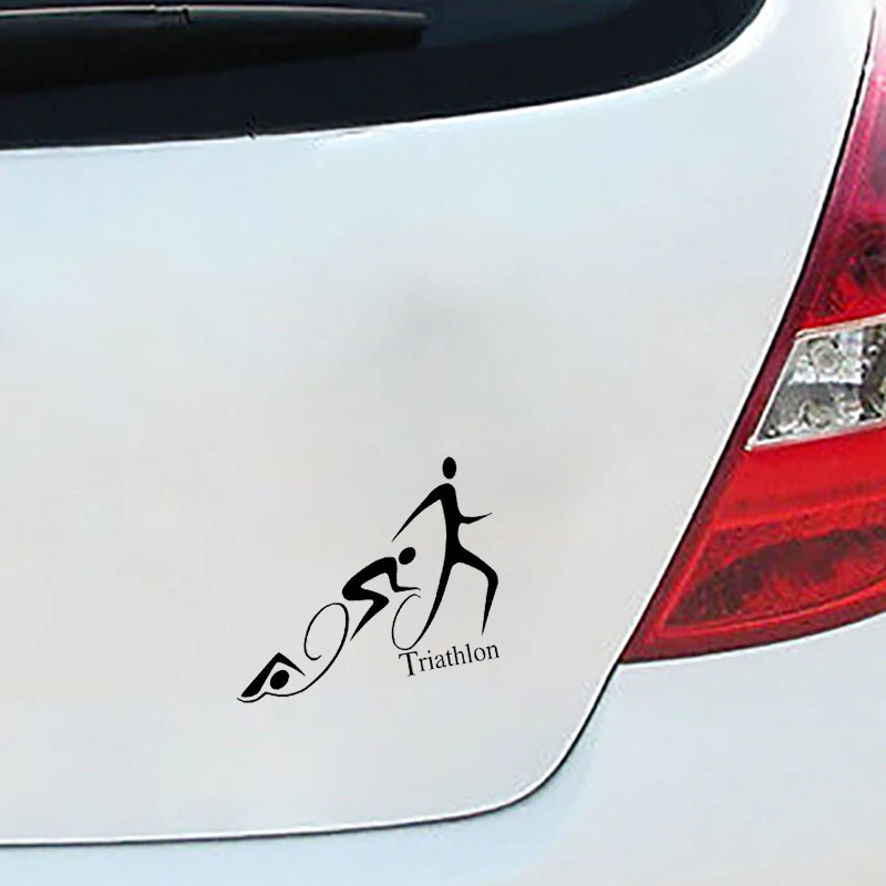 Creative Fine Decal Personality Car Sticker Accessories Individuality Triathlon Car Styling Vinyl Decal Decoration Kk13*10cm
Creative Fine Decal Personality Car Sticker Accessories Individuality Triathlon Car Styling Vinyl Decal Decoration Kk13*10cm