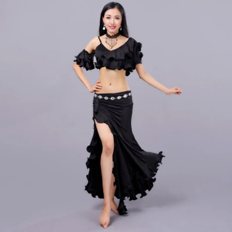 2 Pcs Lady Dance Practice Dress Sexy Women Belly Dancer Practice Costume Set White Black Red Color Modal Belly Dance Dresses
2 Pcs Lady Dance Practice Dress Sexy Women Belly Dancer Practice Costume Set White Black Red Color Modal Belly Dance Dresses