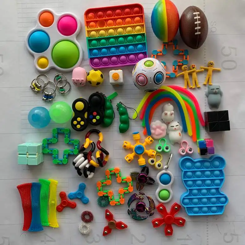 Fidget Toys 22PCS Pack Sensory Toy Set Autism Anxiety Anti Stress Decompression Antistress Relief Toys For Kids Adults
Fidget Toys 22PCS Pack Sensory Toy Set Autism Anxiety Anti Stress Decompression Antistress Relief Toys For Kids Adults