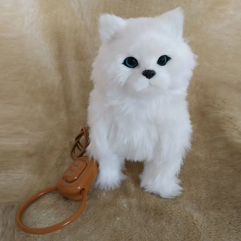 Electronic Plush Cat Toy Sing Songs Walk Robot Cat Electric Kitten Leash Controled Music Kitty Pet Robotic Animal For Kids Gift
Electronic Plush Cat Toy Sing Songs Walk Robot Cat Electric Kitten Leash Controled Music Kitty Pet Robotic Animal For Kids Gift