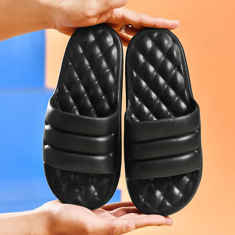2021 New Slippers Women Summer Thick Bottom Indoor Home Slipper EVA Soft Non-slip Couples House Bathroom Slides Men Sandals
2021 New Slippers Women Summer Thick Bottom Indoor Home Slipper EVA Soft Non-slip Couples House Bathroom Slides Men Sandals