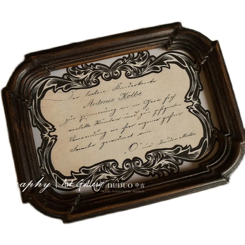 Wooden Photo Frame Decorative Painting 6-Inch 7-Inch Photo Frame Wall-Mounted American Retro Desktop Decoration
Wooden Photo Frame Decorative Painting 6-Inch 7-Inch Photo Frame Wall-Mounted American Retro Desktop Decoration