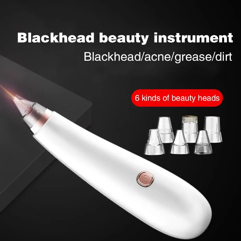 Blackhead Remover Instrument Black Dot Remover Acne Vacuum Suction Face Clean Black Head Pore Cleaning Beauty Skin Care Tool SPA
Blackhead Remover Instrument Black Dot Remover Acne Vacuum Suction Face Clean Black Head Pore Cleaning Beauty Skin Care Tool SPA