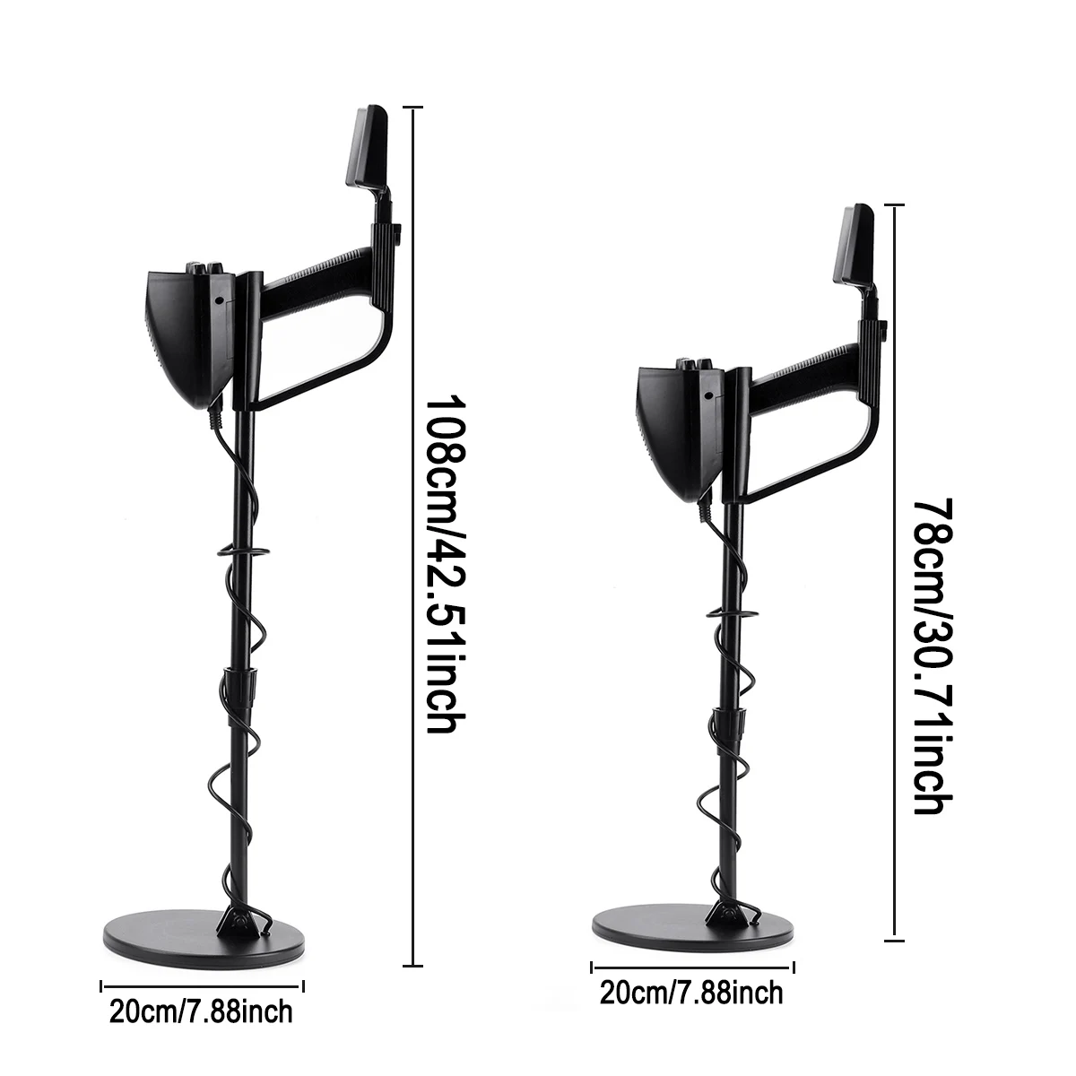 Metal Tool Portable Underground Metal Detector Adjustable Gold Detector Treasure Hunter Gold Digger Metal Detection Instrument
Metal Tool Portable Underground Metal Detector Adjustable Gold Detector Treasure Hunter Gold Digger Metal Detection Instrument