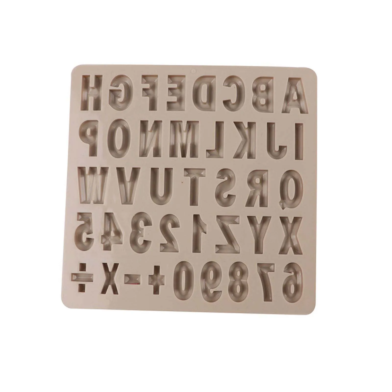 Silicone Mold For Chocolate, Cake, Jelly, Pudding, Numbers And Letter Shape 
Silicone Mold For Chocolate, Cake, Jelly, Pudding, Numbers And Letter Shape
