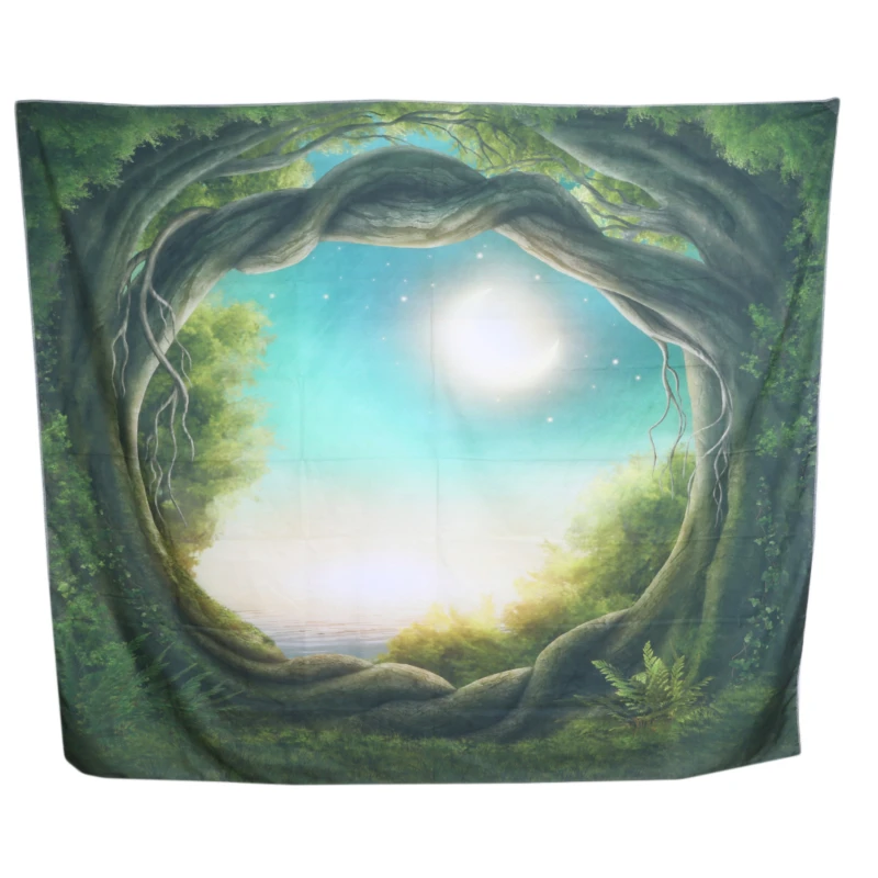 Fantasy Forest Digital Printing Tapestry Bedroom Background Decoration Green Carpet Home Decoration Supplies
Fantasy Forest Digital Printing Tapestry Bedroom Background Decoration Green Carpet Home Decoration Supplies