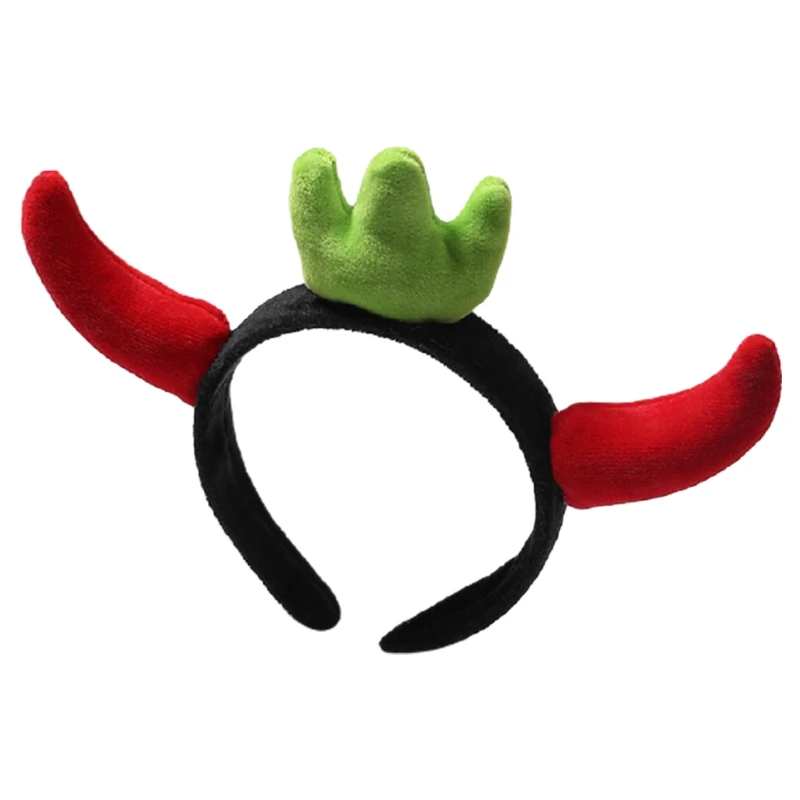 Ox Demon Horn Hair Hoop Stuffed 3D Crown Plush Funny Headband Cosplay Costume U90E
Ox Demon Horn Hair Hoop Stuffed 3D Crown Plush Funny Headband Cosplay Costume U90E