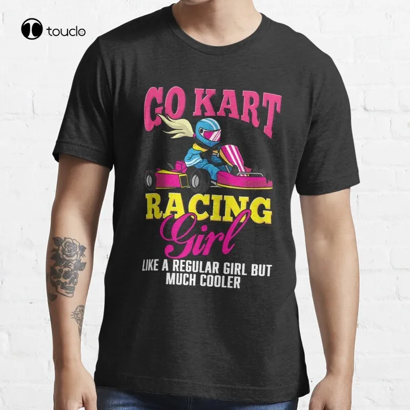Новинка, Забавная детская футболка из хлопка с надписью «Go Kart Racing Girl»
Новинка, Забавная детская футболка из хлопка с надписью «Go Kart Racing Girl»